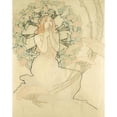 thumbnail image 3 of Alphonse Mucha 15x18 Black Modern Framed Museum Art Print Titled - Study for Monte Carlo, 3 of 5