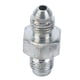 thumbnail image 1 of 3AN Male to 3/8-24 Inverted Flare Adapter, HAF01 Metal Fitting for 3/16" Brake Line, 1 of 4
