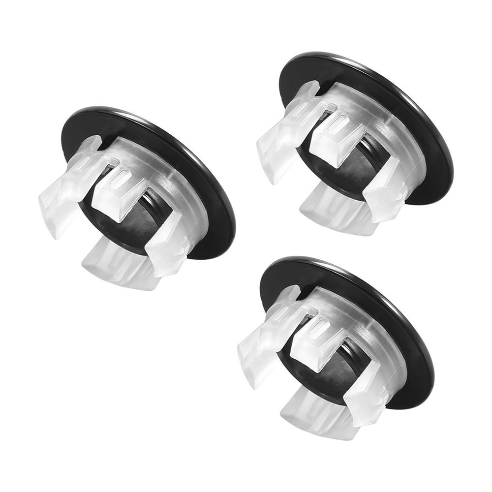 Sink Overflow Covers Kitchen Basin Trim Round Hole Caps Insert Spares