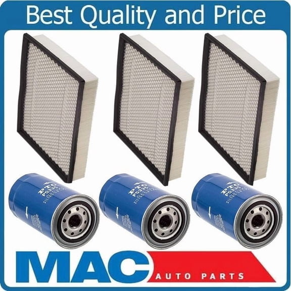 Engine Oil & Air Filters Fits For 03-09 Ram 2500 35 5.9L Turbo Diesel 6pc