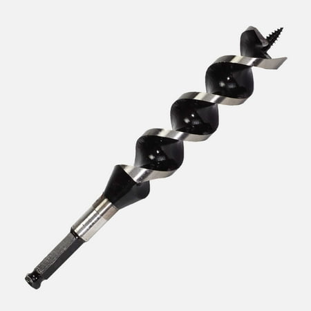 

Single Spur - Double Twist Wood Drill 11/16 inch diameter