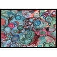 thumbnail image 1 of Carolines Treasures 8982MAT Abstract in Reds & Blues Indoor or Outdoor Mat- 18 x 27 in., 1 of 4