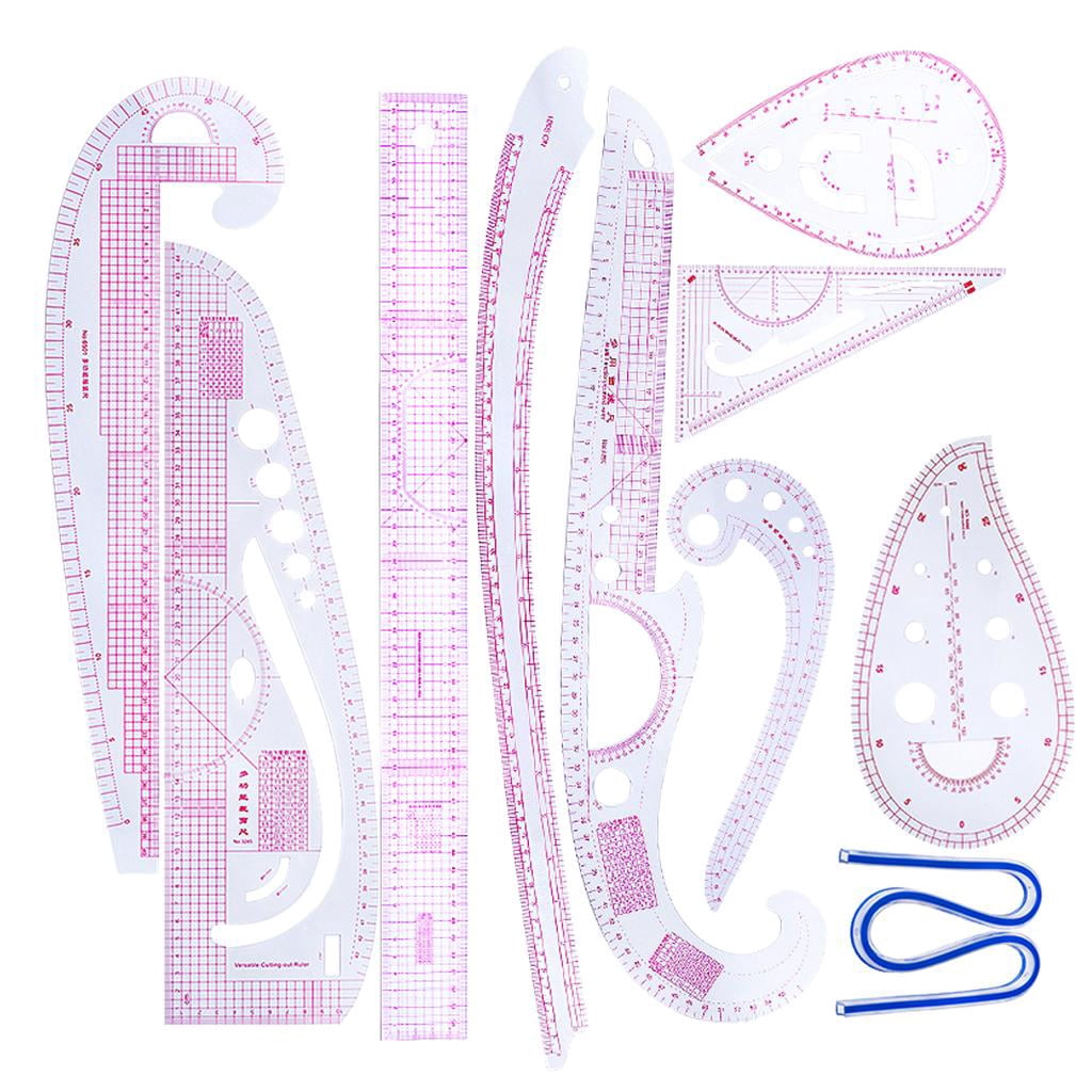Sewing Tools Set Ruler Set- French Curve Sewing Tool