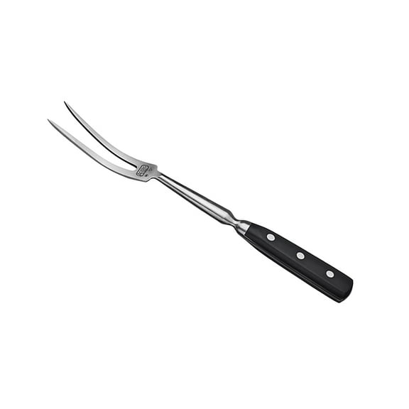 Winco KFP-121 12 Long Cooks Fork with 4" Blade"