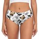 thumbnail image 1 of Balery French Bulldog3 Ropa Interior de Algodón para Mujer con Dibujo – Braguitas Cómodas y Elásticas, Estilo Clásico-X-Small, 1 of 6