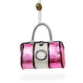 thumbnail image 4 of Adorno Navideño De Cristal Soplado Con Bolso Rosa, 4 of 4