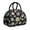Black-69, variant on Tropical Paradise Lunch Bag - Hibiscus & Palm Leaves Print, Vibrant Insulated Tote for Resort Vibes