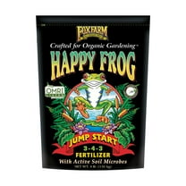 FoxFarm Happy Frog Garden Jump Start Dry Plant Fertilizer, 4 Pound Bag