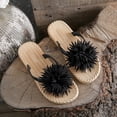 thumbnail image 7 of jiaxiM Womens Flip Flops Thong Sandals for Women Dressy Fashion Slippers for Women Outdoor Non- Woven Sole Orthofeet Shoes for Women for Causal Walking Work Vacation, 7 of 7