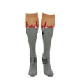 thumbnail image 2 of Unisex Shark Bite Funny Novelty Compression Socks for Women and Men, 2 of 4