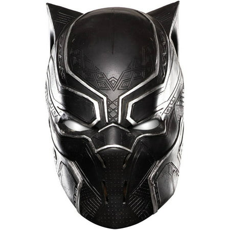 Marvel's Captain America: Civil War Adult Black Panther Full Vinyl Mask, Halloween Accessory