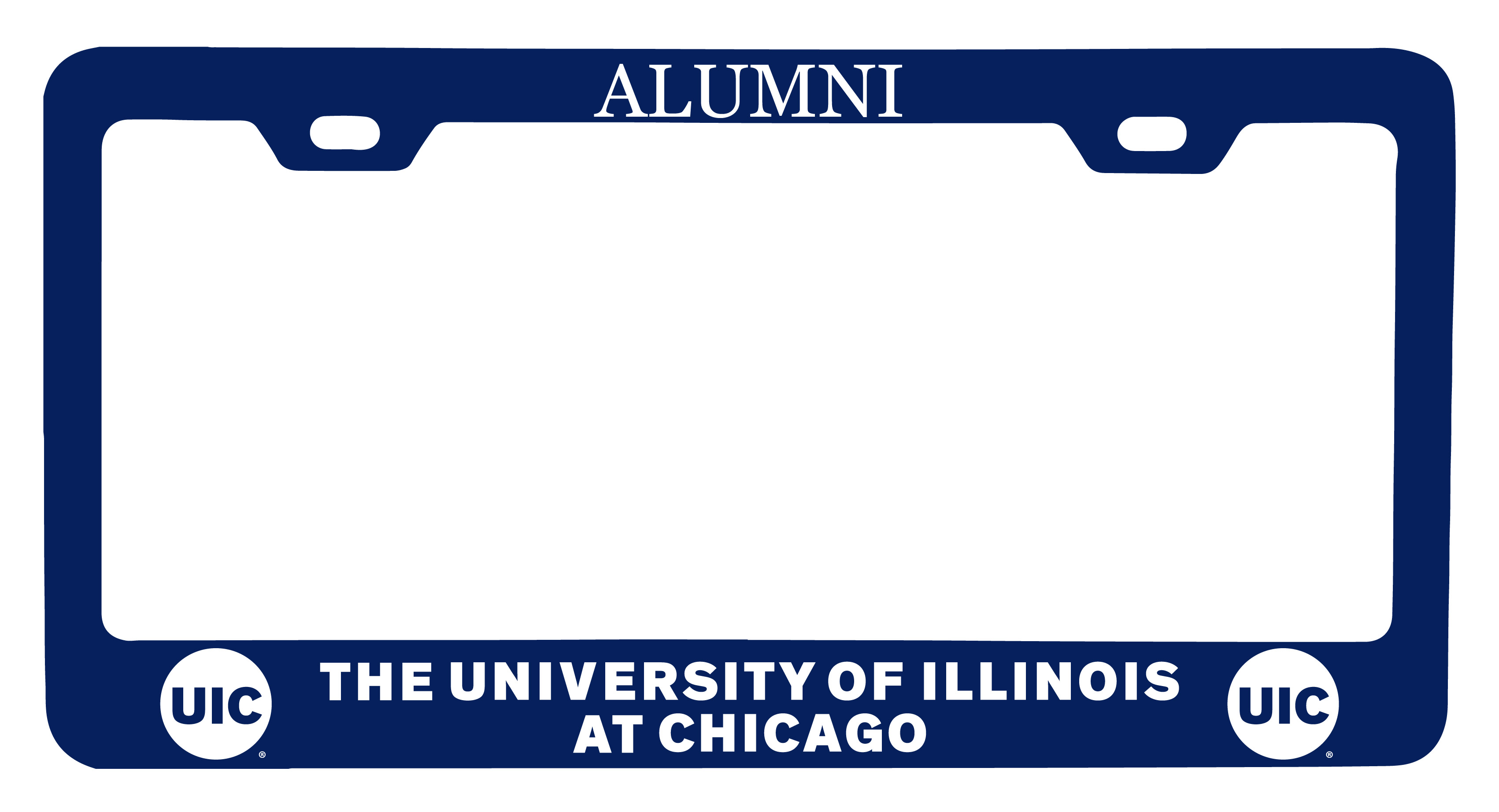 University of Illinois at Chicago Alumni License Plate Frame New For