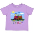 thumbnail image 3 of Inktastic I Love Trains Boys or Girls Toddler T-Shirt, 3 of 5