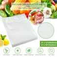 thumbnail image 2 of 8x12 / 6x10 Quart Vacuum Embossed Sealer Bags Kitchen Food Saver Meal Vac Storage, BPA-Free Plastic, 2 of 10