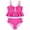 fk01a Hot Pink, variant on Teen Bathing Suits Girl Junior Girls Bikini Set 2 Piece Cute Bathing Suits Kids Triangle High Waisted Swimsuits Summer Swimwear
