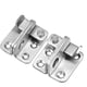 thumbnail image 1 of 1 par (2 uds) pestillo de puerta de acero inoxidable cerrojo de candado derecho e izquierdo cerradura de puerta para ventanas de inodoro muebles cerradura de puerta para mascotas, 1 of 5