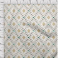 thumbnail image 4 of oneOone Polyester Spandex Light Brown Fabric Check Fabric For Sewing Printed Craft Fabric By The Yard 56 Inch Wide, 4 of 4