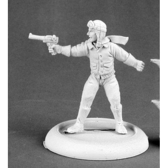 Reaper Miniatures Grant Dylan, Heroic Pilot #50158 Chronoscope Rpg Mini Figure