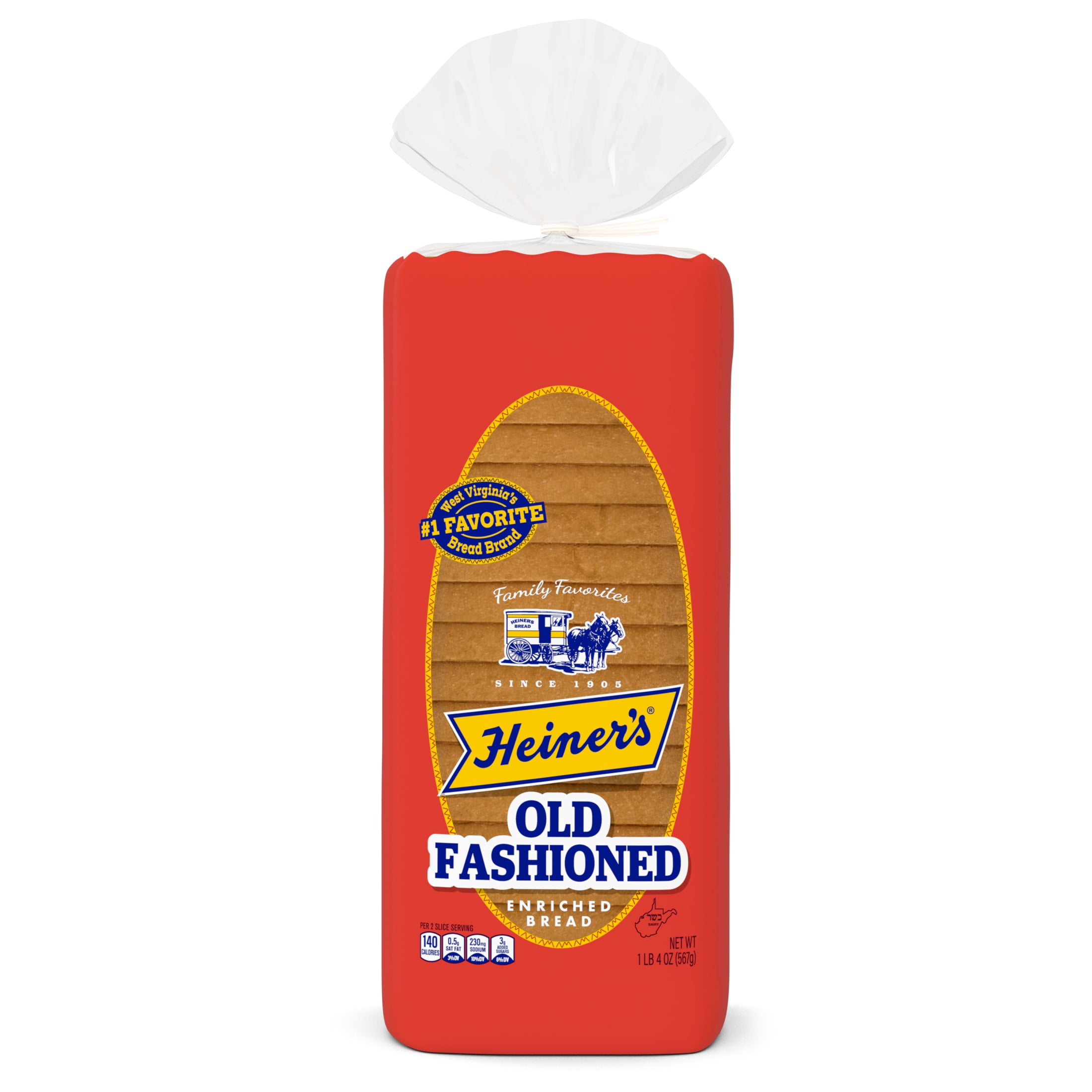 Heiner's Old Fashioned Bread, 20 oz