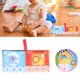 thumbnail image 5 of Rattle Ball Soft Rattle Ball Baby Cloth Book Infant Cloth Book Baby Cartoon Animal Geometric Pattern Cloth Book Infant Colorful Soft Rattle Ball Toy, 5 of 8
