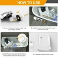 thumbnail image 5 of LEORX 2Pcs Modern Style Toilet Tank Flush Lever in Golden for Bathroom Decoration, 5 of 8