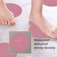thumbnail image 6 of Multicolor Non-Slip Bathtub Stickers, 6 PCS Shower Stickers for Safety Bathroom Tubs, Bathtub Non Slip Stickers and Adhesive for Bath Tub, Shower Floor,3.14 in （Pink）, 6 of 7