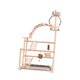 thumbnail image 2 of Parque de juegos para loros, gimnasio para pájaros, escaleras para trepar, soporte de madera para perchas, soporte de juego para periquitos, cacatúas,, 2 of 9