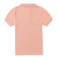 thumbnail image 2 of Bienzoe Girl's Breathable Short Sleeve Polo 2pcs PACKD 6/6X, 2 of 10