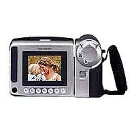Sharp Viewcam VL-E630U - Camcorder - 270 KP - 16x optical zoom - Video8 - gray metallic