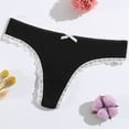 thumbnail image 5 of 6Pcs Seamlesses Thongs for Women Not Show Thong Underwear,Lady Breathable Bikinis Panty G-String Soft Undie,Tanga Gifts, 5 of 8