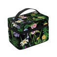 thumbnail image 4 of Yiaed Chamomile Print Makeup Bag Travel Cosmetic Bags for Women Girls Zipper Pouch Makeup Organizer, 4 of 4
