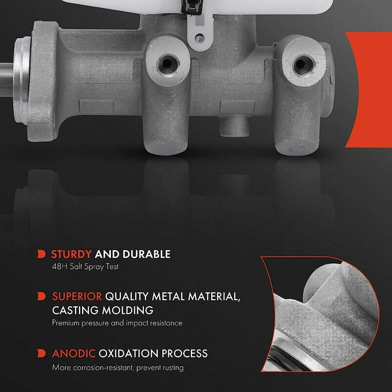 A-Premium Brake Master Cylinder with Reservoir and Cap