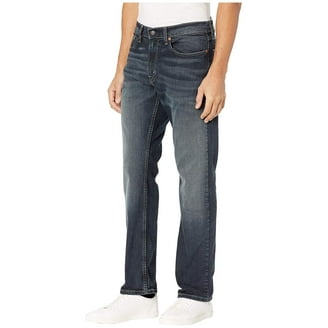 LEVI'S Mens Blue Straight Leg, Relaxed Fit Denim Jeans W34/ L30