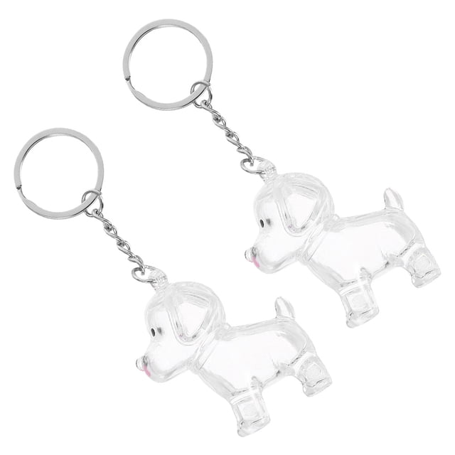 HAMPPLIES 2Ud Llavero Transparente Para De Y Recuerdo Con Portátil Y