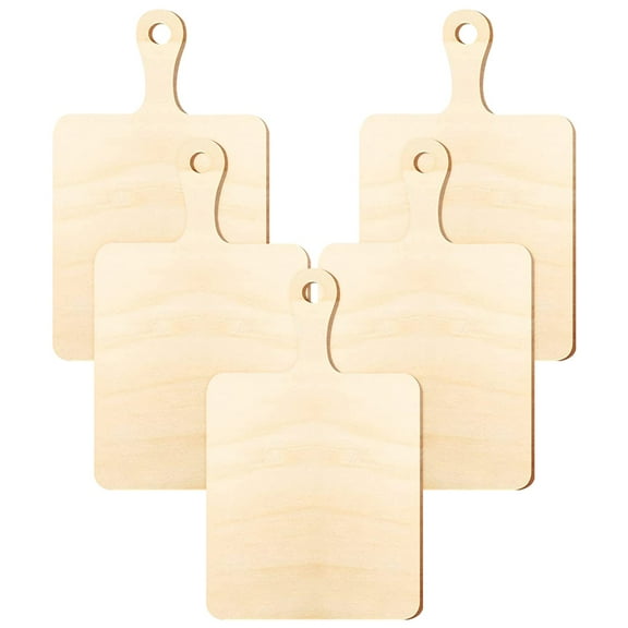 OATIPHO Vegetable Board Wood Cutting Board Beige 5Pcs