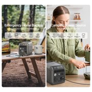 Dabbsson Portable Power Station 600L, 768Wh LFP Battery, 600W Solar Generator for Outdoor Camping,Home Use,RV