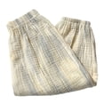 thumbnail image 2 of SGFCWSX Kids Pants Elastic Waist Elastic Cuffs Cotton Print Loose Fit Breathable Trousers for Boys Girls Yellow Size 3 Years, 2 of 5