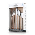 thumbnail image 4 of Mainstays 20-Piece Armatto Silver Matte Stainless Steel Flatware Set (Service for 4), 4 of 6
