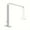 【silvery】, variant on 33-inch Nail Lamp, Technique Desk Lamp, Beautician Half-moon Lamp, Portable Folding Beauty Lamp, Adjustable Brightness, Used For Extension, Tattoo U-shaped Desk Lamp