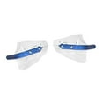 thumbnail image 2 of jiaping 2x Handlebar Wind Deflector Universal Wind Motorbike Hand Protector Clear and Blue, 2 of 9
