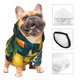 thumbnail image 3 of Fotbe Fresh Orange Sudadera con Estampado para Perros Pequeños – Suéter con Capucha para Mascotas, Tela Suave de Forro Polar con Bolsillo-X-Large, 3 of 7