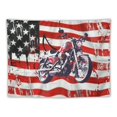 thumbnail image 5 of Orinice  Motocross Dirt Bike Usa American Flag1 Tapestry Trippy Art Tapestry For Bedroom Living Room Dorm Party Decor 50x40inch, 5 of 6