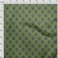 thumbnail image 3 of oneOone Cotton Poplin Fabric Leaves Block Print Fabric BTY 42 Inch Wide, 3 of 4