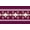 Dark Magenta, variant on IBA Indianbeautifulart Red Aztec Geometric Printed Ribbon&nbsp;Trim&nbsp;9 Yards Velvet Fabric Laces For Crafts Sewing Accessories 3 Inches