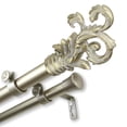 thumbnail image 3 of InStyleDesign  Exult 1 inch Diameter Adjustable Double Curtain Rod, 3 of 5