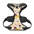 thumbnail image 5 of Lsque Cartoon Poodle Dog Dog Harness, No-Pull Pet Harness with 2 Leash Clips, Adjustable Soft Padded Dog Vest with Easy Control Handle for Large Dogs-Medium, 5 of 9