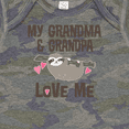 thumbnail image 4 of Inktastic Grandma and Grandpa Love Me Sloth Girls Baby Bodysuit, 4 of 5