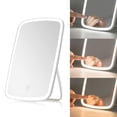 thumbnail image 4 of Lighted Makeup Mirror, 1200mAh Battery Makeup Mirror ABS Glass Flexibility  For Home, 4 of 8