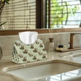 thumbnail image 5 of ZUXONGSY Highland Cow Tissue Box Covers Rectangular PU Long Tissue Box Cover with Buckle Elegant Office Desk Decorations Convenient to Use Waterproof Tissue Cover Home Indoor Decor, 5 of 7