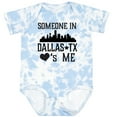 thumbnail image 3 of Inktastic Dallas Texas Someone Loves Me Boys or Girls Baby Bodysuit, 3 of 5